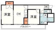 サンパレス中田4の間取り画像
