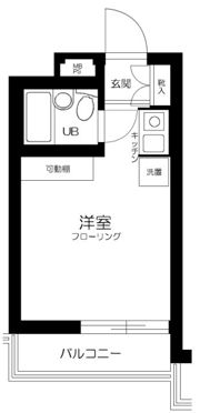 スカイコート尾山台の間取り画像