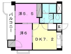 ファミール スクウェアの間取り画像