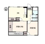 アントワーヌ富山Ⅰの間取り画像