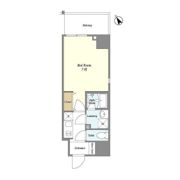 BluRock門前仲町の間取り画像