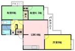 ドミール横山の間取り画像