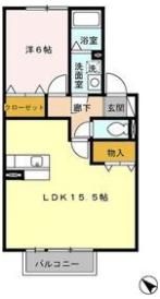 アベニール十六田の間取り画像