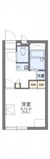 レオパレス西町の間取り画像