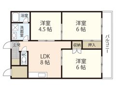 横川ラックビルの間取り画像