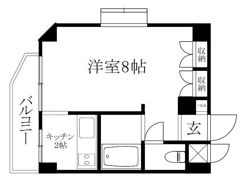 パラドール東雲1の間取り画像