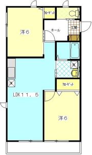 サンメゾンの間取り画像