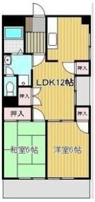アーバン京命Ⅱの間取り画像
