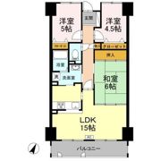 サーパス三津弐番館の間取り画像
