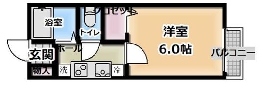 グリーンフォートの間取り画像