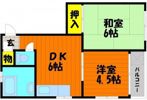 コーポ門田屋敷の間取り画像