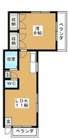 メゾンドM'Sの間取り画像