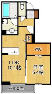 Excellent街角六番館の間取り画像