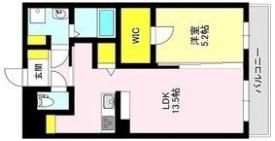 エクセルスクエアレジデンスの間取り画像