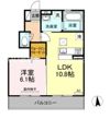 ルピナス A棟の間取り画像
