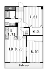 ケイエル市川の間取り画像