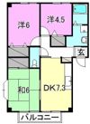 フォブール岡田の間取り画像