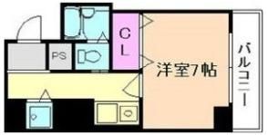 ODESSA南船場の間取り画像