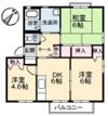 イーストパーク C棟の間取り画像
