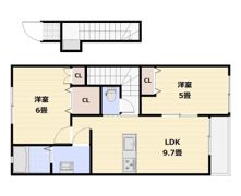 仮)庭瀬新築APの間取り画像