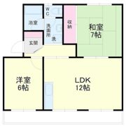 早出サニーコーポの間取り画像
