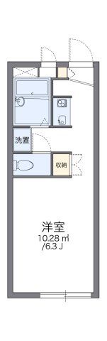 レオパレスエントピアの間取り画像