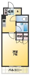 スペーシア川崎Ⅲの間取り画像