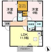 シャンメール C棟の間取り画像