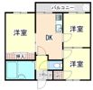 ドルフ西岡本の間取り画像
