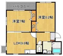 メゾン高田IIの間取り画像