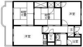 レナジア筑縄の間取り画像