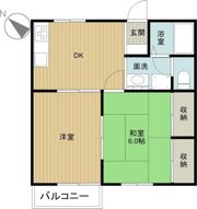 サントピア喜多川の間取り画像