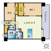 アイリーフ大楠の間取り画像