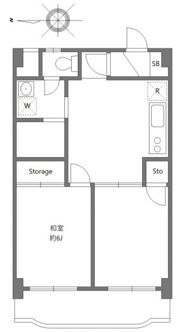 榎本ハイデンスの間取り画像