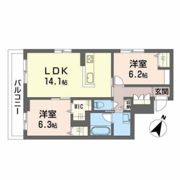 サフィール メゾンの間取り画像