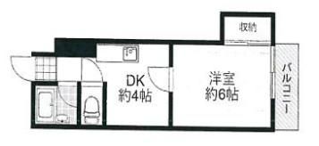 井上マンションの間取り画像