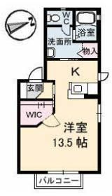 Rose Garden C棟の間取り画像