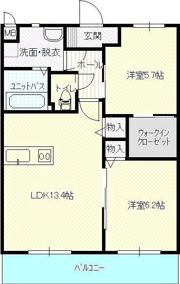 エスペランサの間取り画像