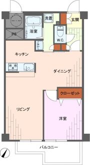 ライオンズマンション高井戸の間取り画像