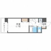 エイペックス天神橋Iの間取り画像