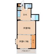 シャングリラ福沢の間取り画像