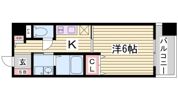 KHKコート板宿の間取り画像