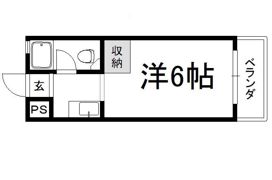 シャトー若草の間取り画像