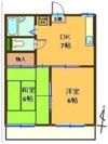 ハイツみやまえBの間取り画像