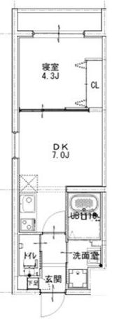 ARCA山科の間取り画像