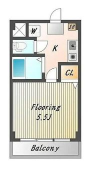 Plumas上福岡の間取り画像
