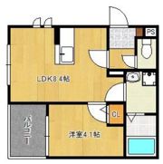 レヴァレント黒崎の間取り画像