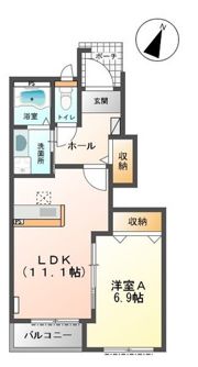 スターテラスKの間取り画像