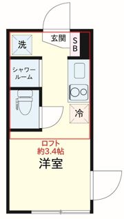 マイスタープラッツ田端の間取り画像