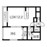 マノワールエストの間取り画像